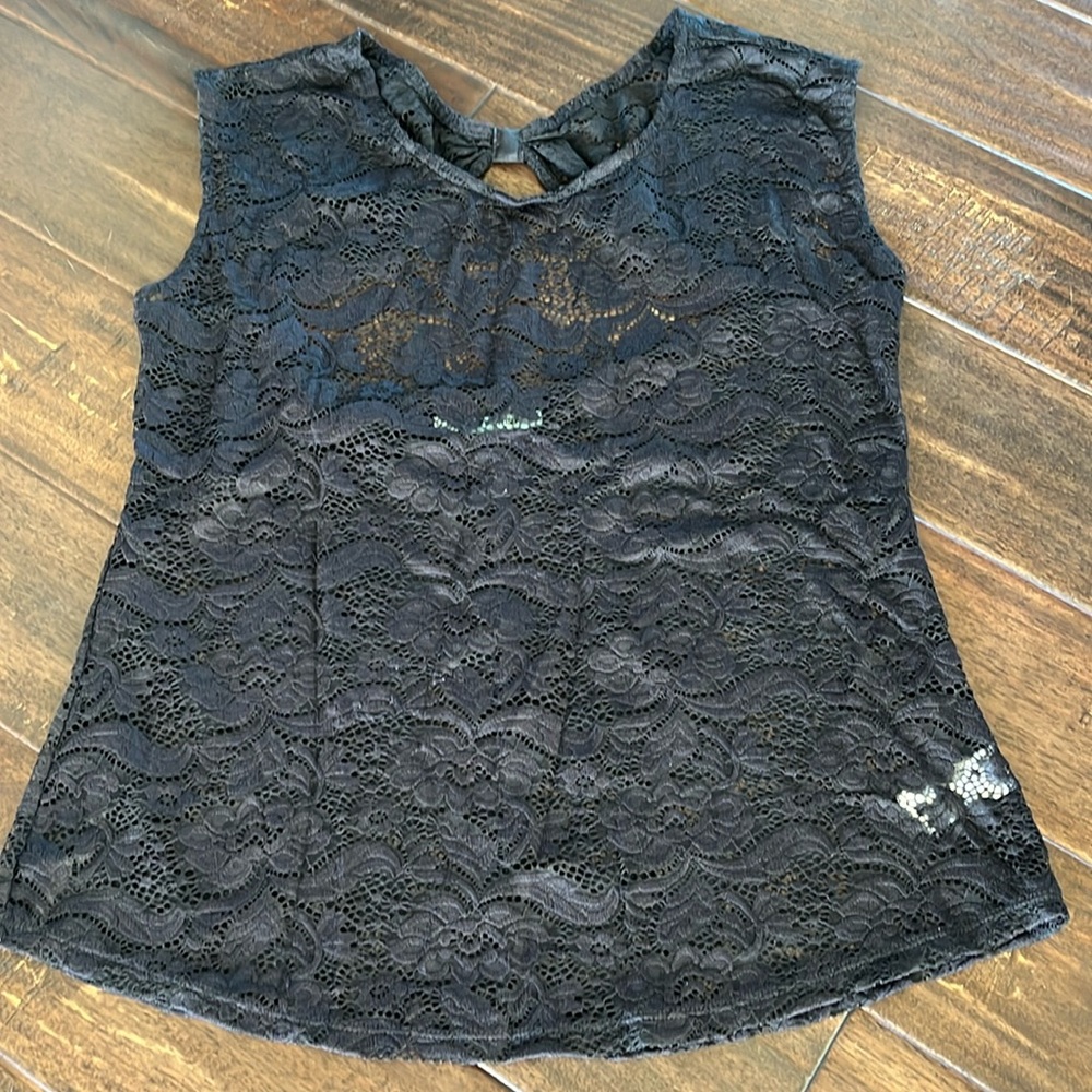 Maurices open lace camisole.